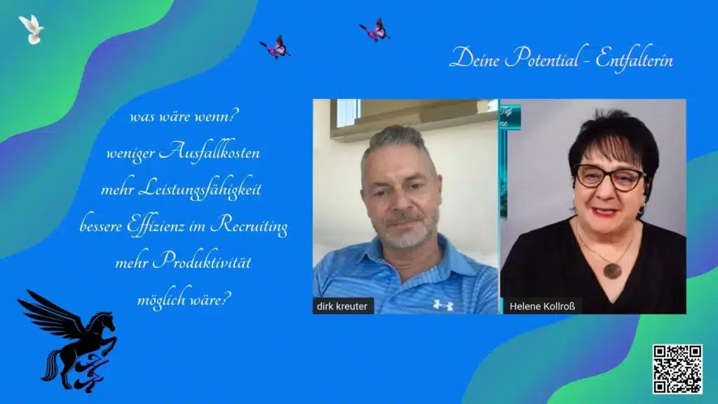 Persönlichkeitsentwicklung Interview Trauma & Mindset Mentor - Coach Repair Energetics Kollross Helene mit Dirk Kreuter Trauma & Mindset Mentor - Coach Repair Energetichs Kollross Helene