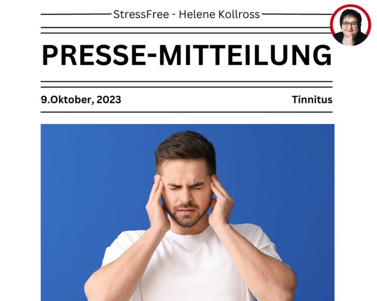 Depression Presse-Mitteilung Helene Kollross